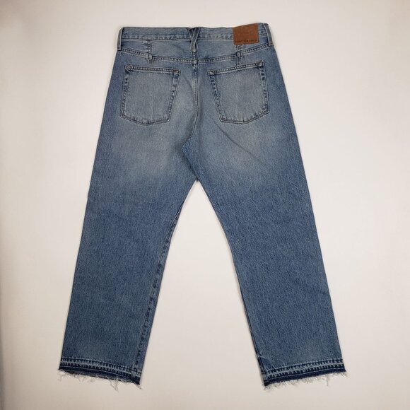 J. Crew Point Sur Denim Distressed Loose Straight Jean Size 29 Vintage Vibes NWT - Picture 15 of 16